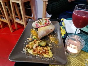 Wrap 5€  at Veganicelos in Setubal