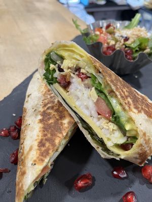 Wrap 5€  at Veganicelos in Setubal