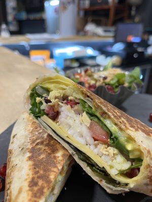 Wrap 5€  at Veganicelos in Setubal