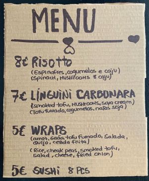   at Veganicelos in Setubal