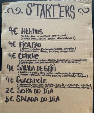   at Veganicelos in Setubal
