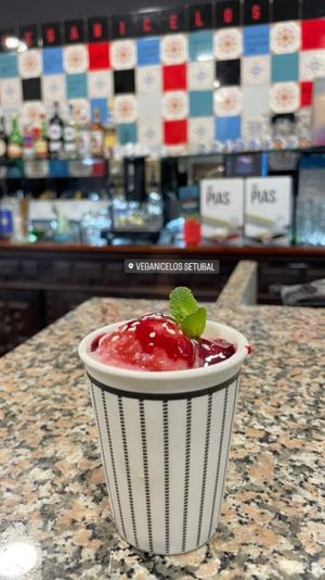 Gelado do dia 1€, icecream 1€  at Veganicelos in Setubal