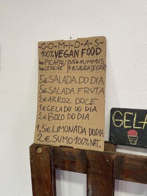   at Veganicelos in Setubal