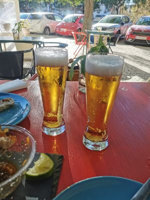 Super Bock at Veganicelos in Setubal