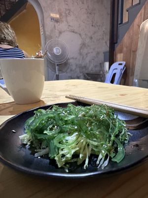 The Wakame that was delicious   at Neko Vegan House in Penang