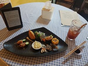 Platter for me at Neko Vegan House in Penang