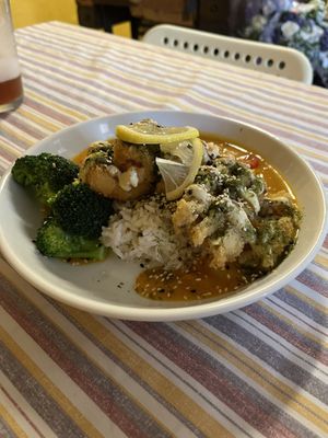 Kabocha Curry Ricee  at Neko Vegan House in Penang