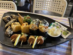 Platter for U & Me  at Neko Vegan House in Penang