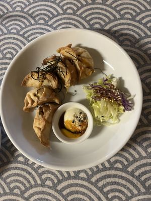 Dumplings  at Neko Vegan House in Penang