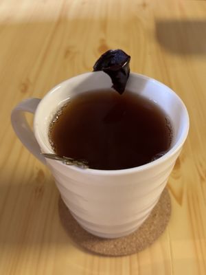 HOMEMADE NUTMEG DRINKS  at Neko Vegan House in Penang