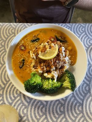 Curry rice  at Neko Vegan House in Penang