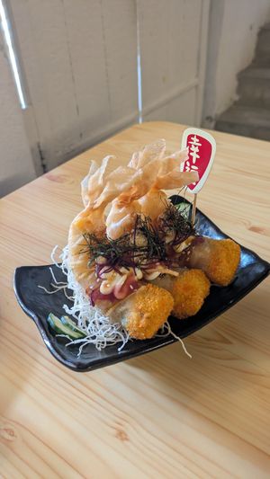 Special for Chinese New Year, so pretty! at Neko Vegan House in Penang