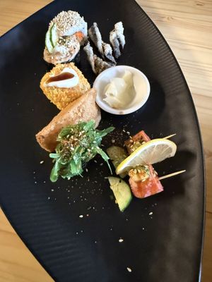Sushi Platter for 1pax  at Neko Vegan House in Penang