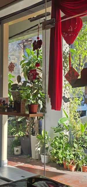 Very pretty and peaceful at Neko Vegan House in Penang