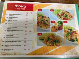 Menu  at Thammachat Vegetarian Food ธรรมชาติ อาหารเจ พัทยาเหนือ in Pattaya