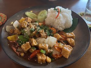   at Natnat Thai Comfort Food in Amed