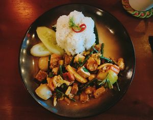 Pad Prik at Natnat Thai Comfort Food in Amed