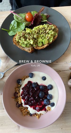   at Brew & Brownie in York