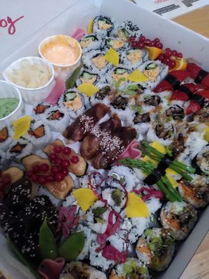 The box!!! at Foxy Rolls in Prague