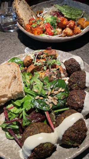   at Honest Greens - Gran Via in Madrid