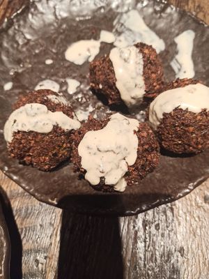 Falafel at Honest Greens - Gran Via in Madrid