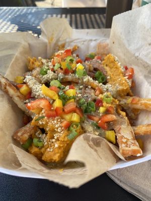 Disco fries  at G-Monkey in West Hartford