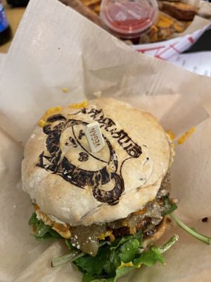 Colossal Bacon Cheese Burger  at G-Monkey in West Hartford