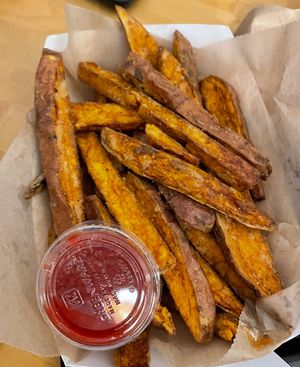 Sweet potato fries   at G-Monkey in West Hartford