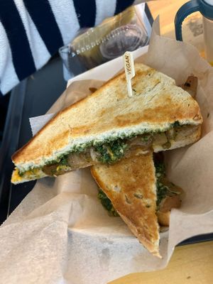 Kim K grilled cheese  at G-Monkey in West Hartford