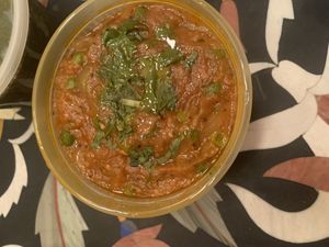 Baingan bharta   at It's taste of India in Desert Hot Springs