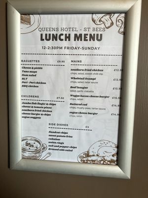   at The Queens Hotel in St Bees