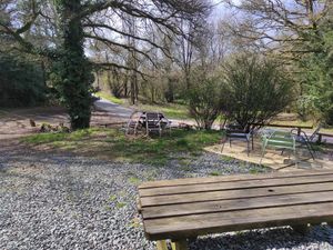 Garden at l'Autre Rive in Berrien