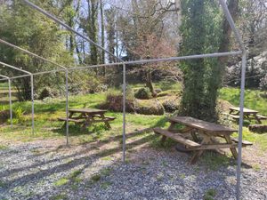 Garden at l'Autre Rive in Berrien