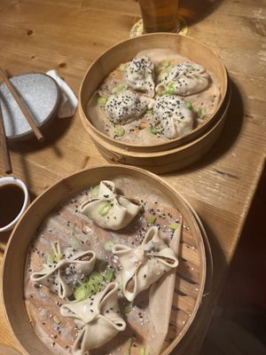 Vegan dumplings  at Dim Sum Spot in Liberec