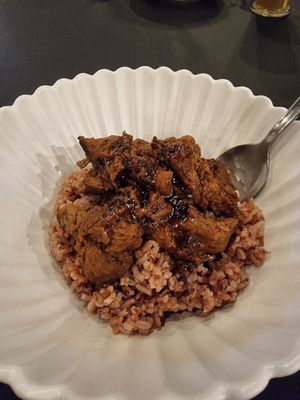 Bistek at The Vegan Shack in Panglao
