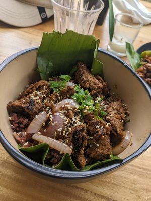 Bistek at The Vegan Shack in Panglao