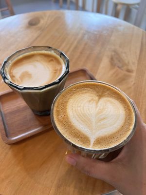 Coconut Caramel Latte 🥥🌱 at The Vegan Shack in Panglao
