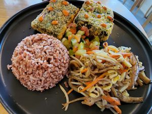 Tofu katsu at The Vegan Shack in Panglao