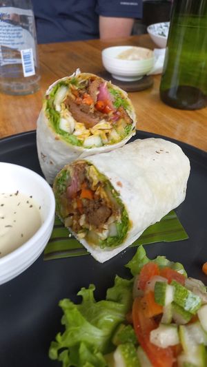 Wrap  at The Vegan Shack in Panglao