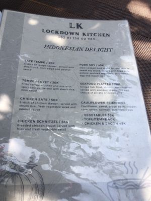   at Lockdown Kitchen in 