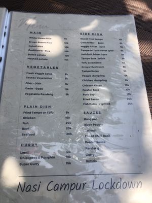   at Lockdown Kitchen in 