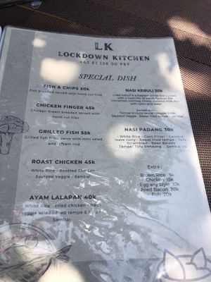   at Lockdown Kitchen in 