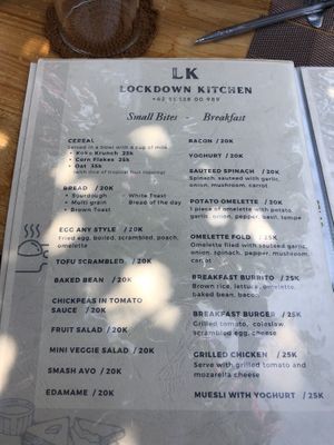   at Lockdown Kitchen in 