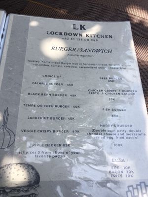   at Lockdown Kitchen in 