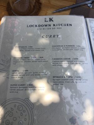   at Lockdown Kitchen in 