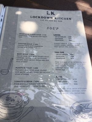   at Lockdown Kitchen in 