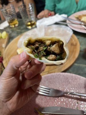   at Cafe Daphna in Tbilisi