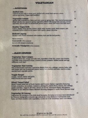  at Murni's Warung in Ubud