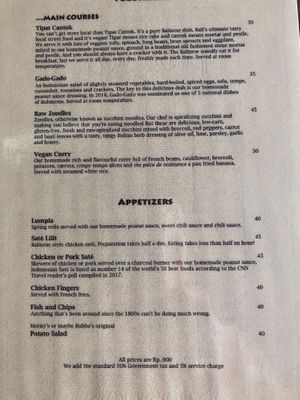  at Murni's Warung in Ubud