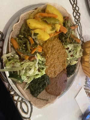 Mixed platter for two in the restaurant  at Massai Bar & Restaurant in Langen